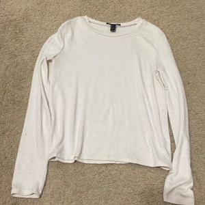 Cream colored long sleeve